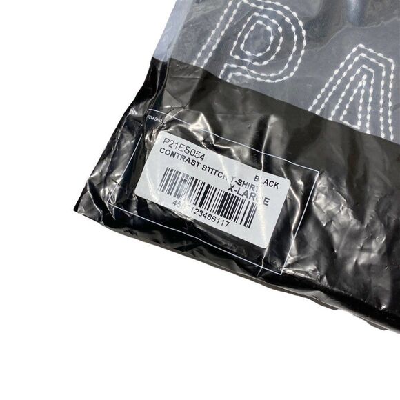 Palace Men's Contrast Stitch Black T-Shirt - Picture 4 of 4